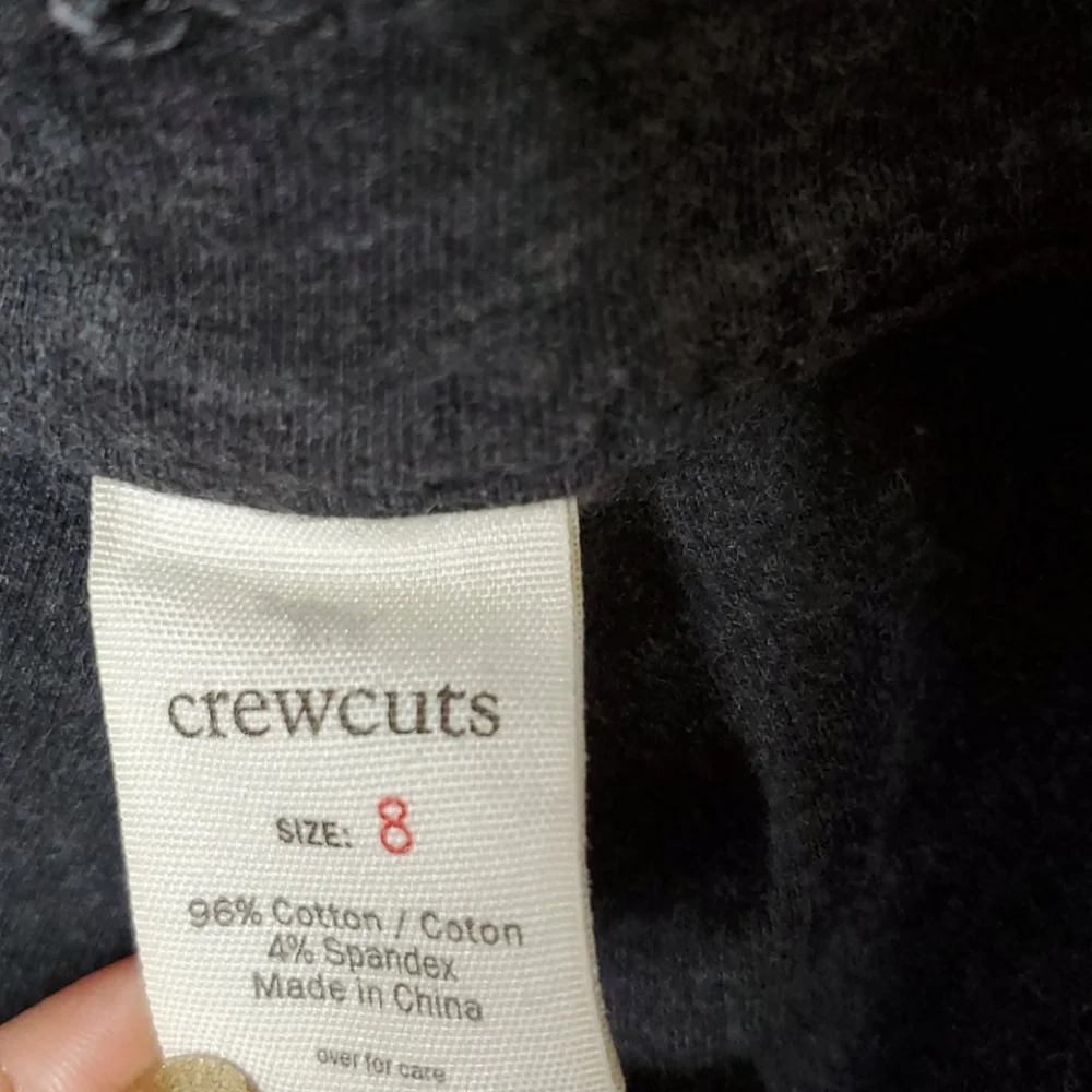 J Crew CrewCuts Leggings with Zipper Accent